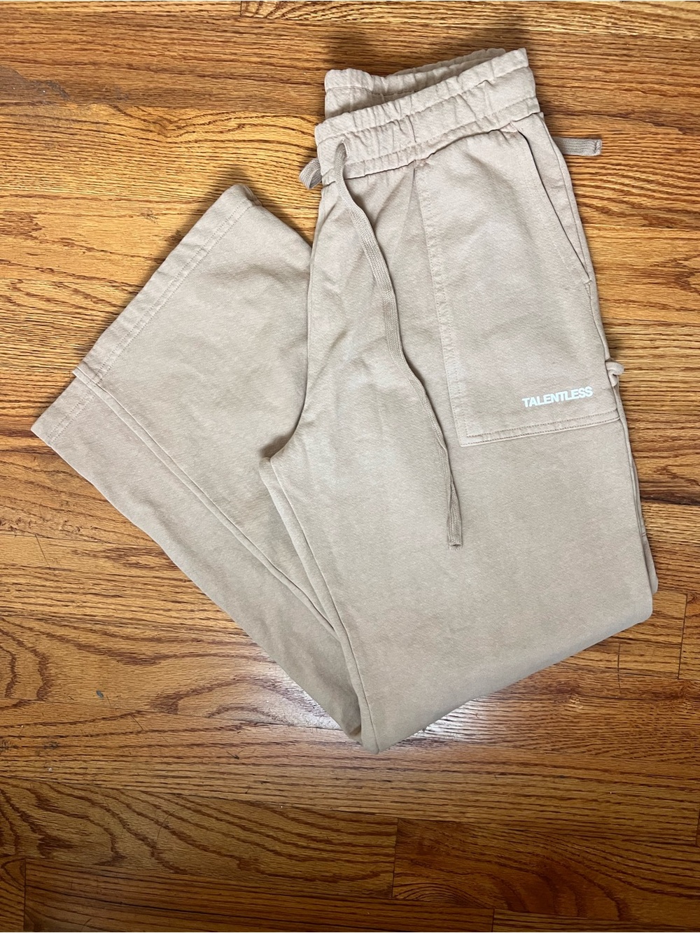 Talentless Women’s Tan Drawstring Sweatpants